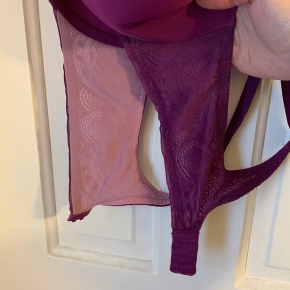 Maidenform - purple lace detail bra 36C - Picture 4 of 5